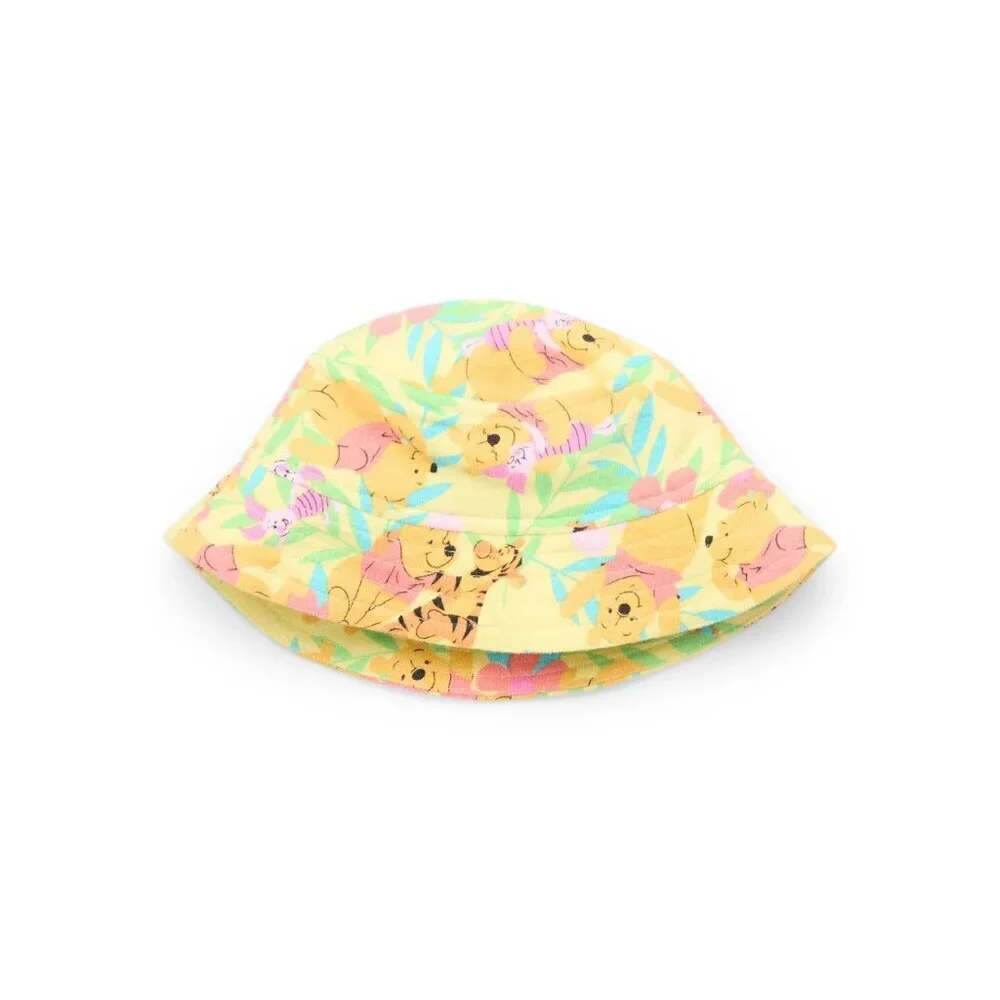Winnie the Pooh Baby Boys Resort Short Set with Matching Hat, 3-Piece, Size 0/3M